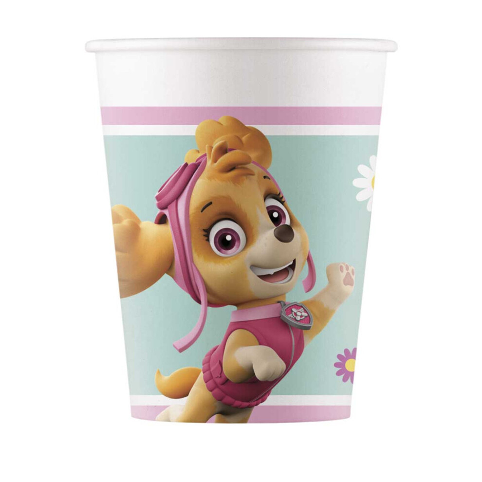 Rubies 8 Paw Patrol Skye And Everest 200 Ml Cardboard Cups