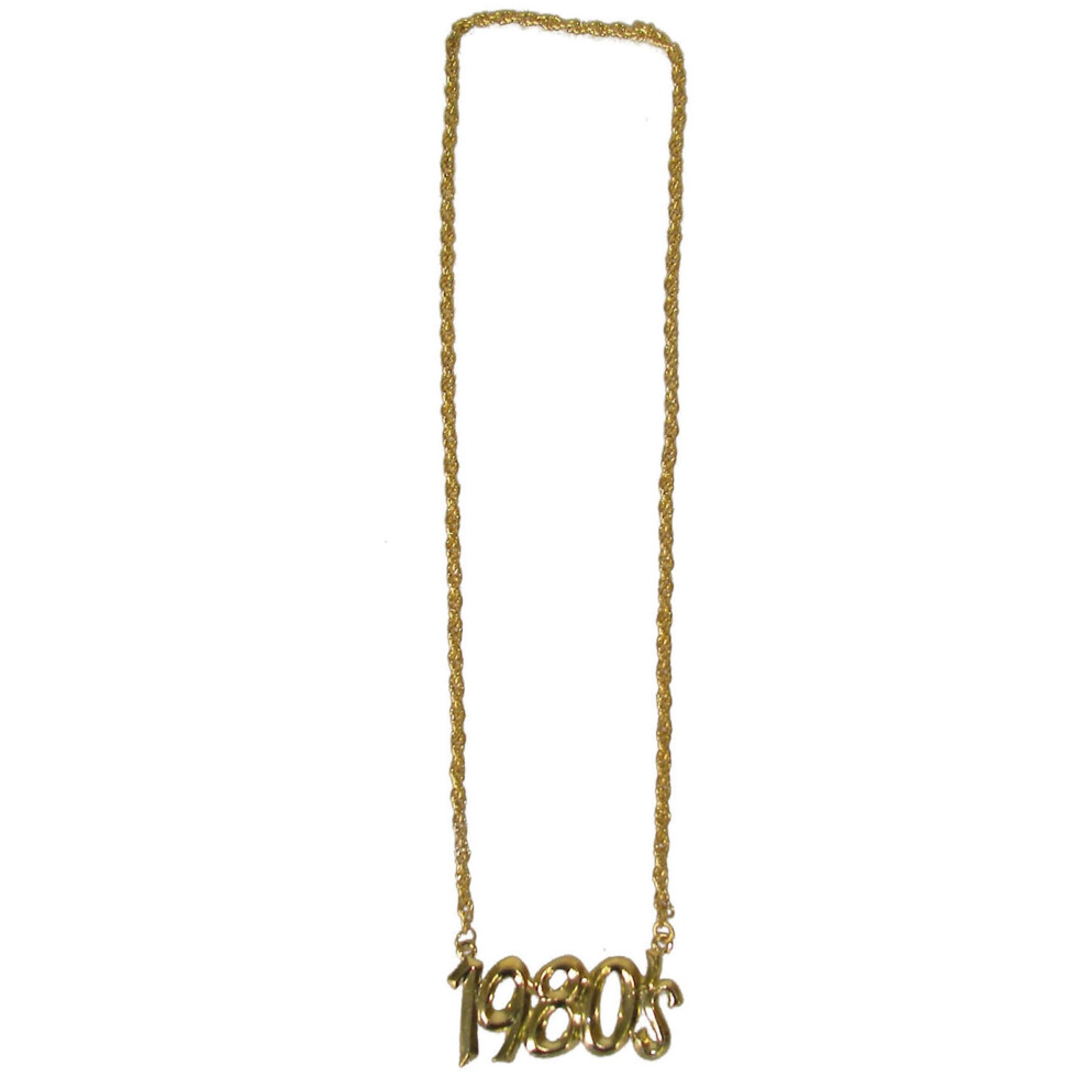 Rubies 1980S Adult Necklace Gold