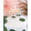 Rubies 3 Candles on a champagne glitter star pick 11 cm 2