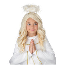 California Costumes Mädchen Goldene Engelperücke, Blond, Einheitsgröße