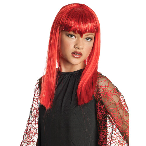 Rubies Red devil girl wig