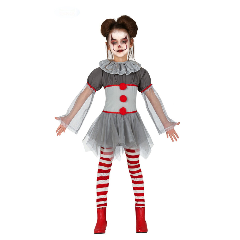 Rubies Psychopathic Clown Costume For Girls With Leggings