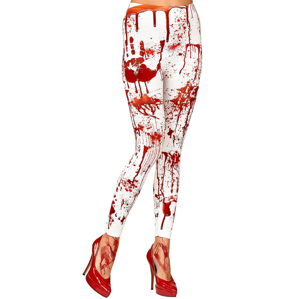 Rubies Women's Bloody Leggings White