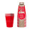Rubies 20 American recyclable red cardboard cups 53cl 2