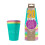 Rubies 20 American Summer recyclable cardboard cups 53 cl 2