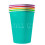 Rubies 20 American Summer recyclable cardboard cups 53 cl 1