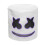 Rubies Adult purple LED marshmallow DJ mask 2