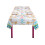 Rubies White llama plastic tablecloth 130 x 180 cm 3