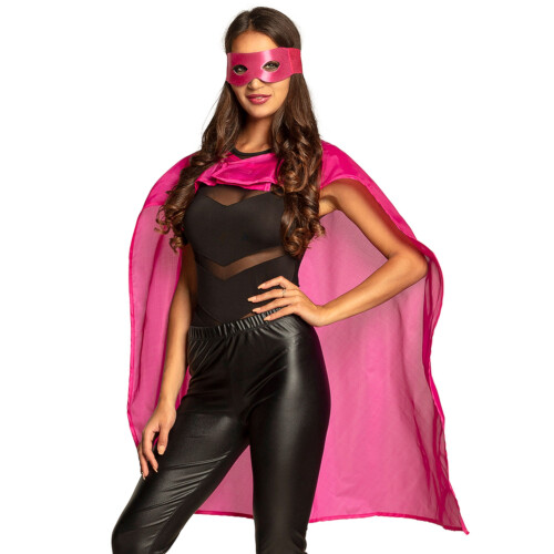 Rubies Adult pink superhero kit 1