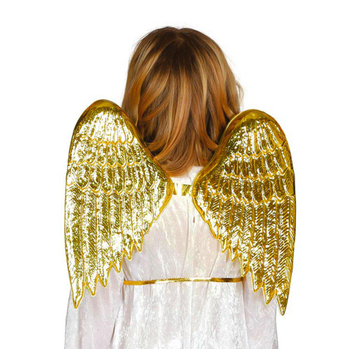 Rubies Children's golden angel wings