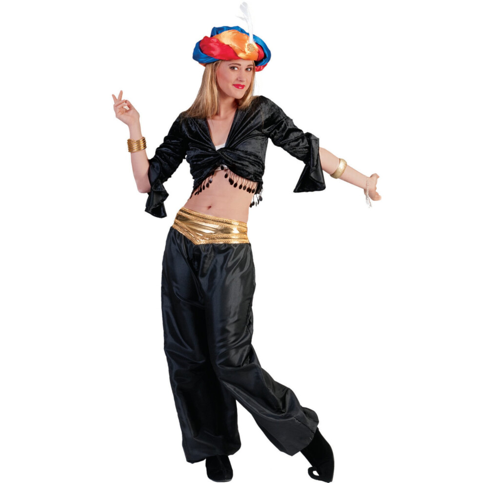 Rubies Women's Dancer Top Black