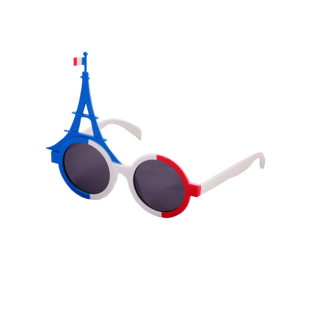Rubies Adult Eiffel Tower France Supporter Glasses