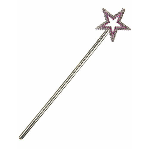 Rubies Pink star magic wand for adults and children