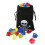 Rubies Pirate purse with faux gemstones 1