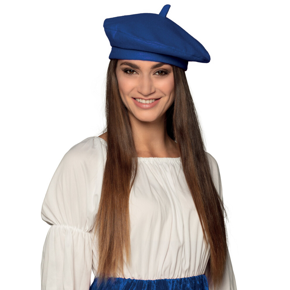 Rubies Adult Basque Beret Blue