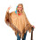 Rubies Luxury Indian poncho for adults 1