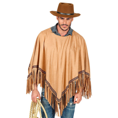 Rubies Luxury Indian poncho for adults 2