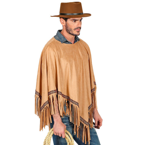 Rubies Luxury Indian poncho for adults 1