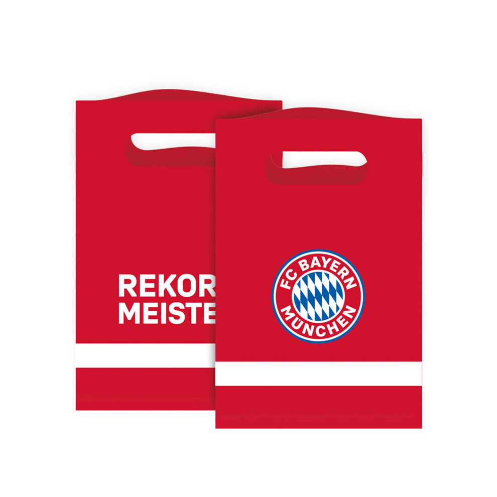 Rubies 8 Fc Bayern Munich Gift Bags 15 X 23 Cm