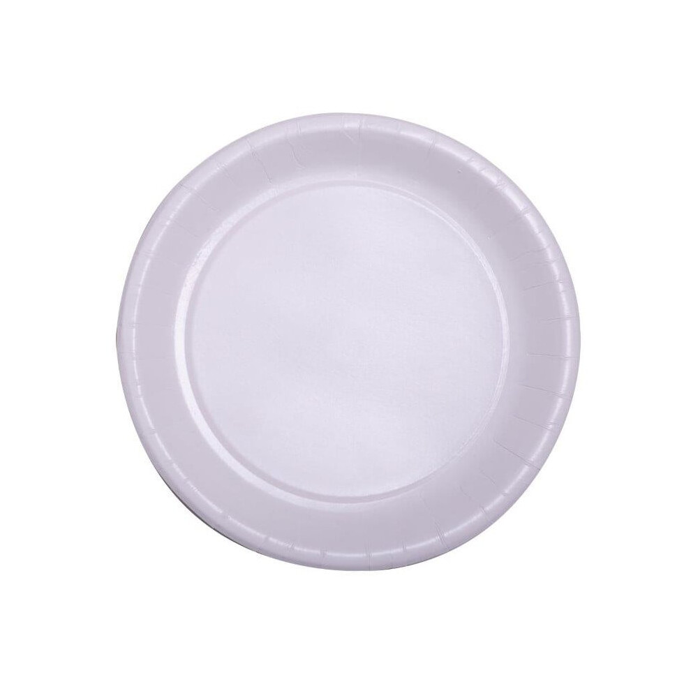 Rubies 50 Cardboard Plates 22 Cm White