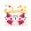 Rubies Butterfly adhesive tattoos for children 2