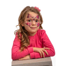 Butterfly adhesive tattoos for children