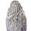Rubies Long gray phosphorescent wig for women 3