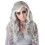 Rubies Long gray phosphorescent wig for women 1