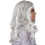 Rubies Long gray phosphorescent wig for children 2