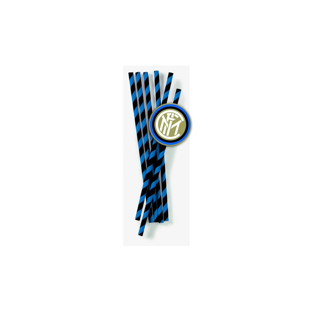 Rubies 12 Inter Cardboard Straws 19.5 Cm
