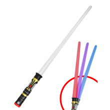 3-in-1 80cm Retractable Light-Up Lightsaber