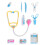 Rubies 10-piece blue doctor's kit 1