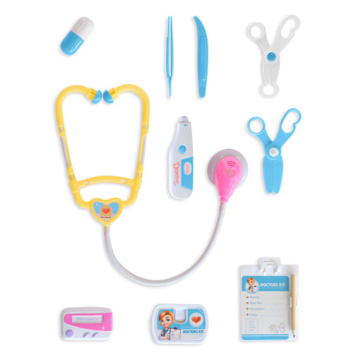 Rubies 10-piece blue doctor's kit