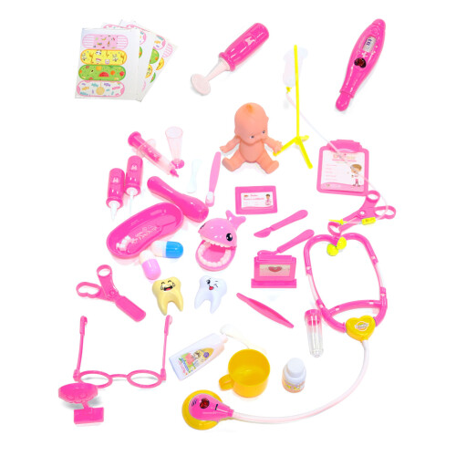 Rubies 39-Piece Pink Doctor Accessory Kit