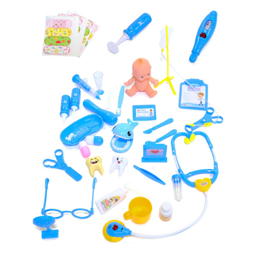 Rubies 39-Piece Blue Doctor Accessory Kit