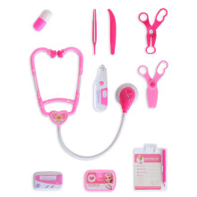 10-piece pink doctor's kit