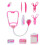 Rubies 10-piece pink doctor's kit 1