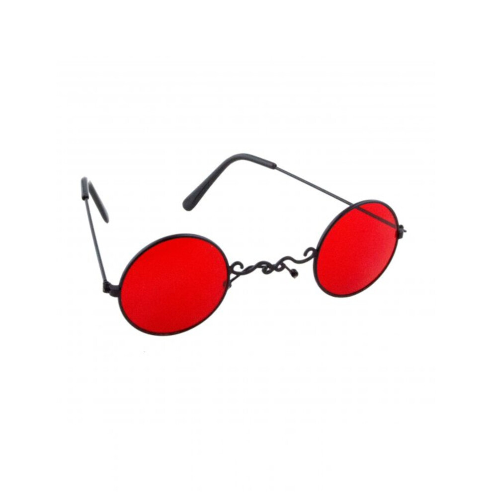 Rubies Adult Gothic Glasses Red