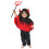Rubies Red and black little devil cape for babies 1