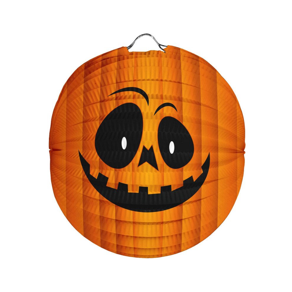 New Rubies Halloween Pumpkin Lantern 22 Cm Light/Orange