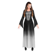 White Gothic Vampire Lady Costume for Women