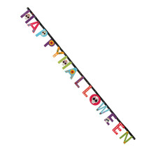Happy Halloween Dia de los Muertos garland 230 cm