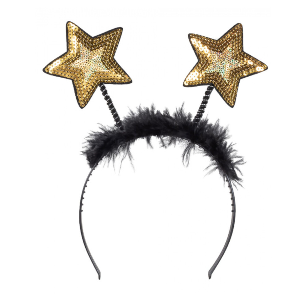 New Rubies Women's Adult Star Headband Gold