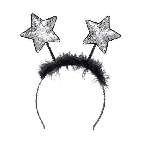 Rubies Adult silver star headband