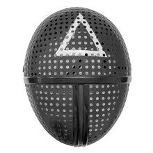 Plastic mask goalkeeper game symbol triangle adult