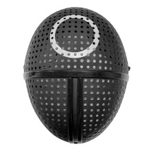 Plastic mask goalkeeper game symbol round adult