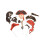 Rubies 10-piece pirate photobooth kit 1