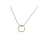 Rubies Gold ring necklace 1