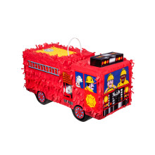 Fire truck piñata 43 x 24 cm