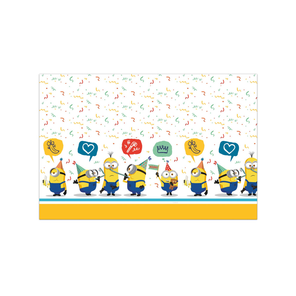 Rubies Minions Plastic Tablecloth 120 X 180 Cm